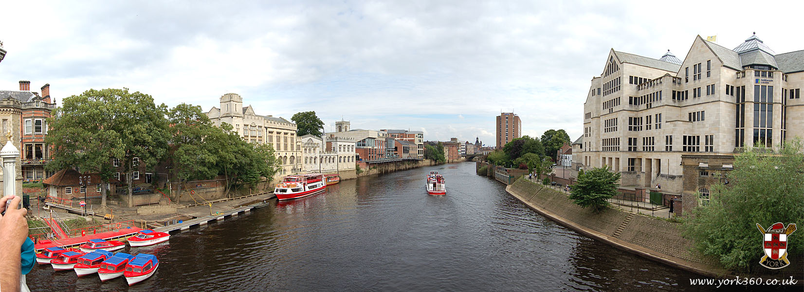 The River Ouse in York.