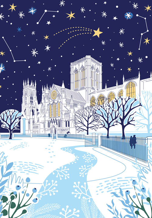 York Christmas Card