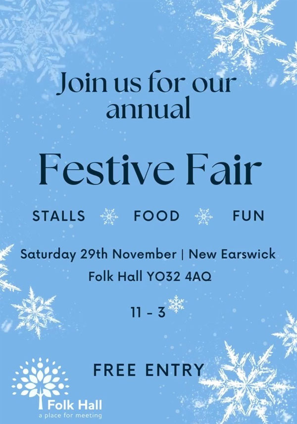 Folk Hall Christmas Fair
